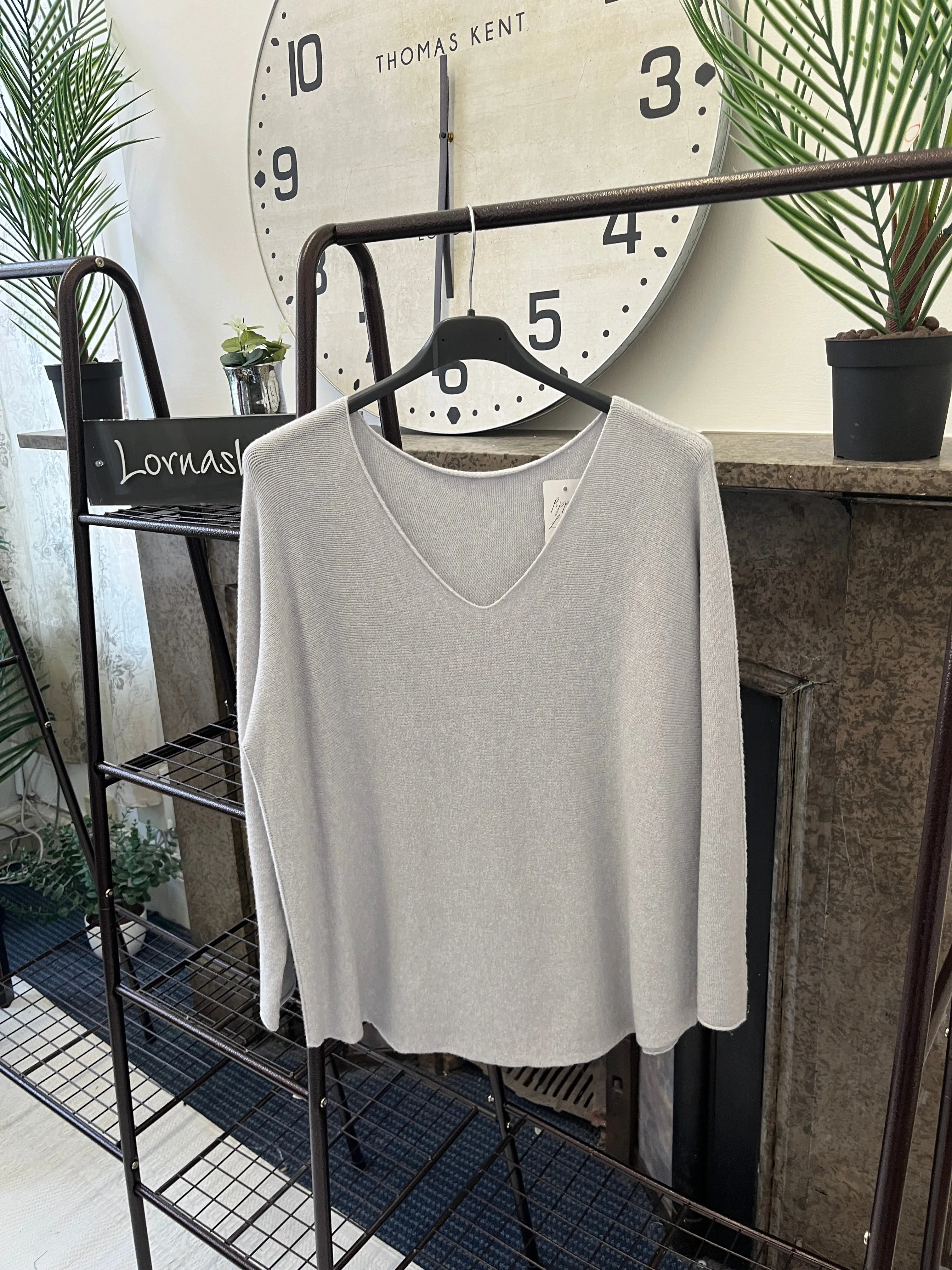 Pippa V Neck Super Soft Knit Jumper