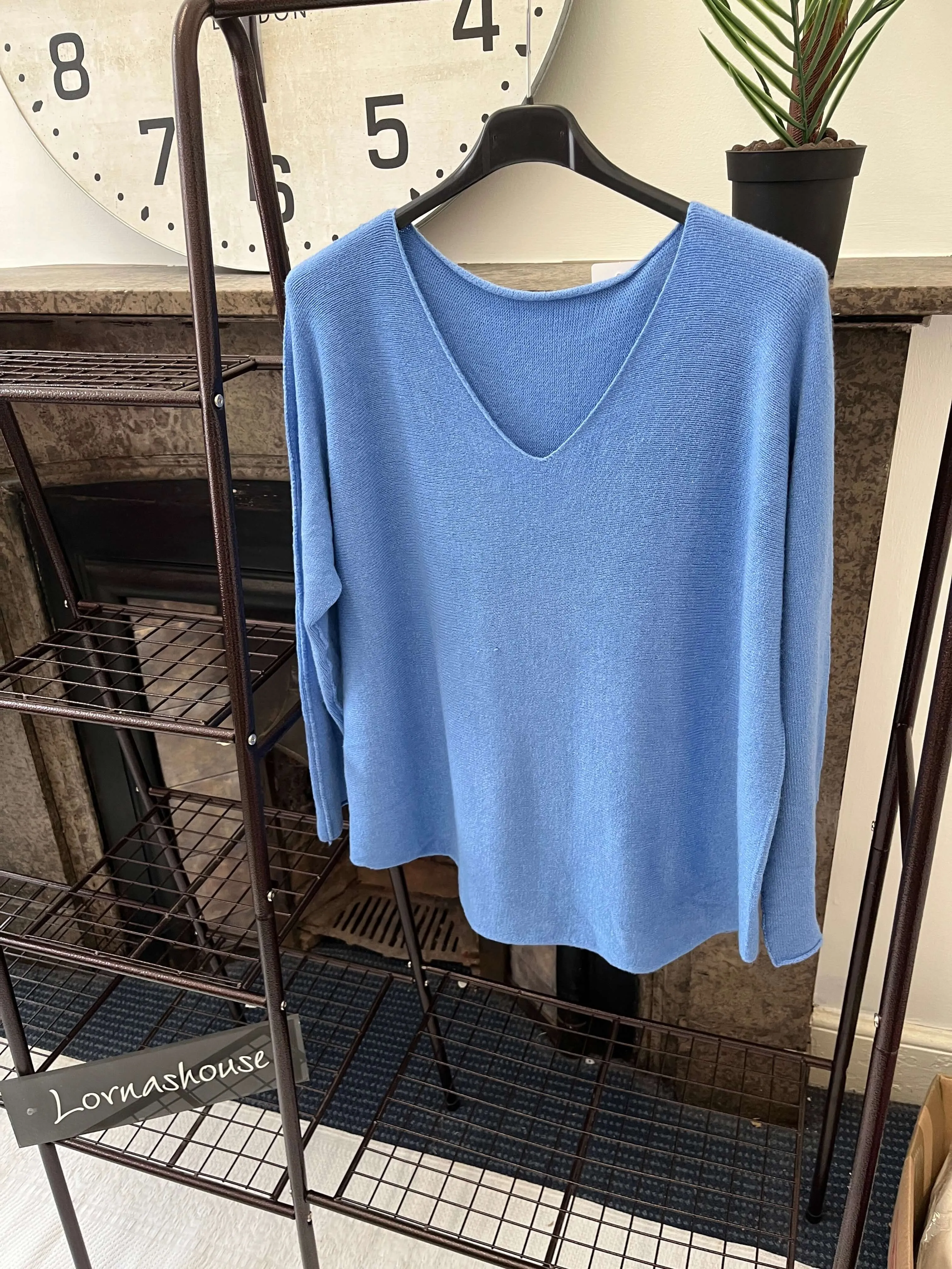 Pippa V Neck Super Soft Knit Jumper