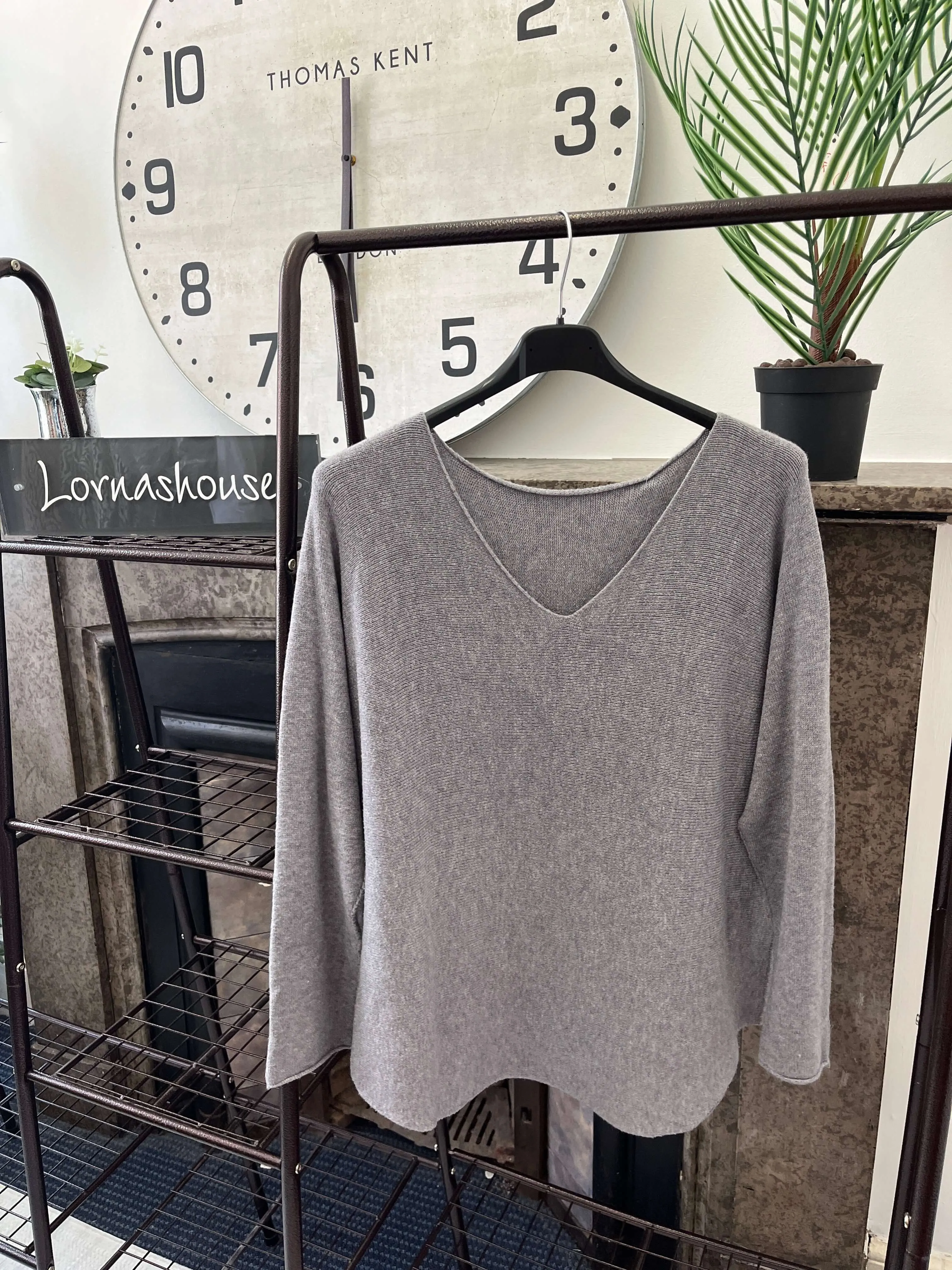 Pippa V Neck Super Soft Knit Jumper