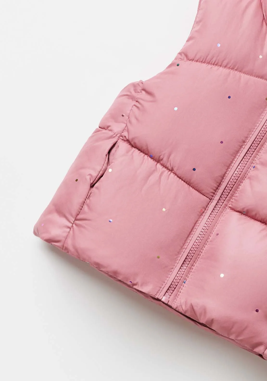 Puffer Gilet - Pink