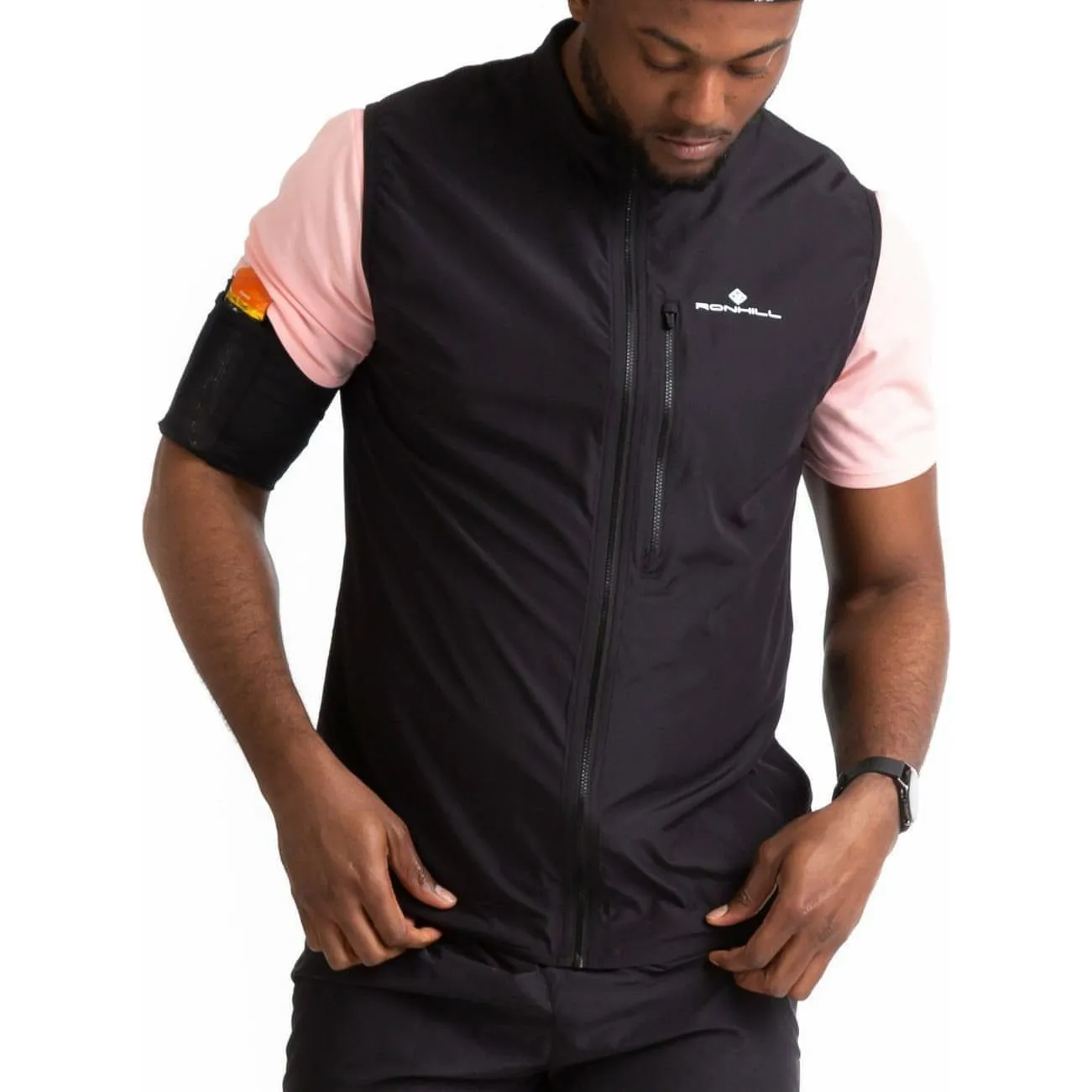 Ronhill Core Mens Running Gilet - Black