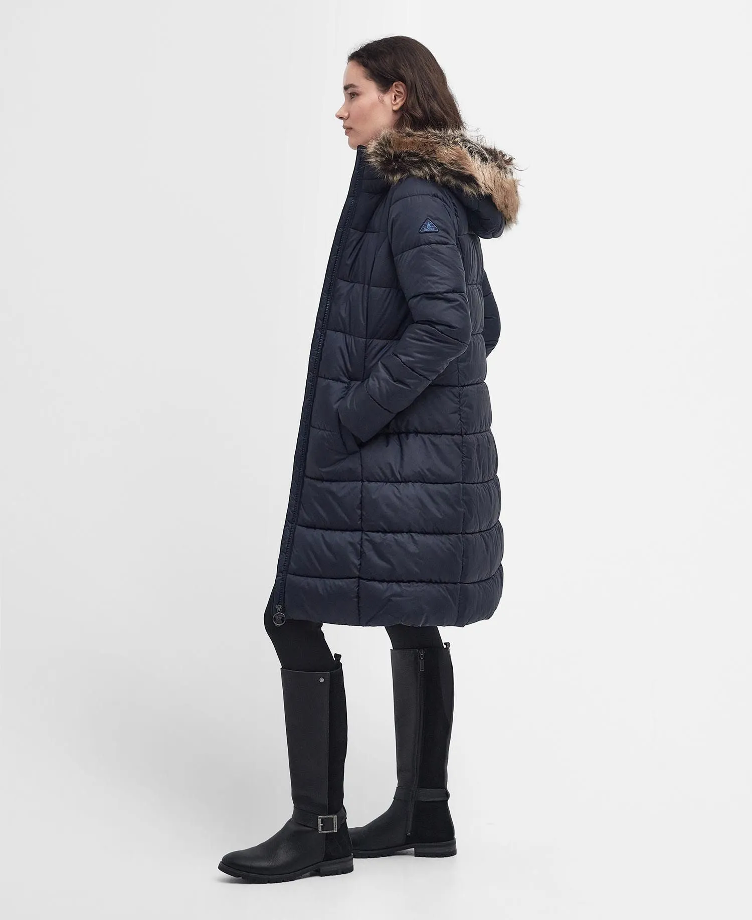 Rosoman Quilted Jacket - Dark Navy