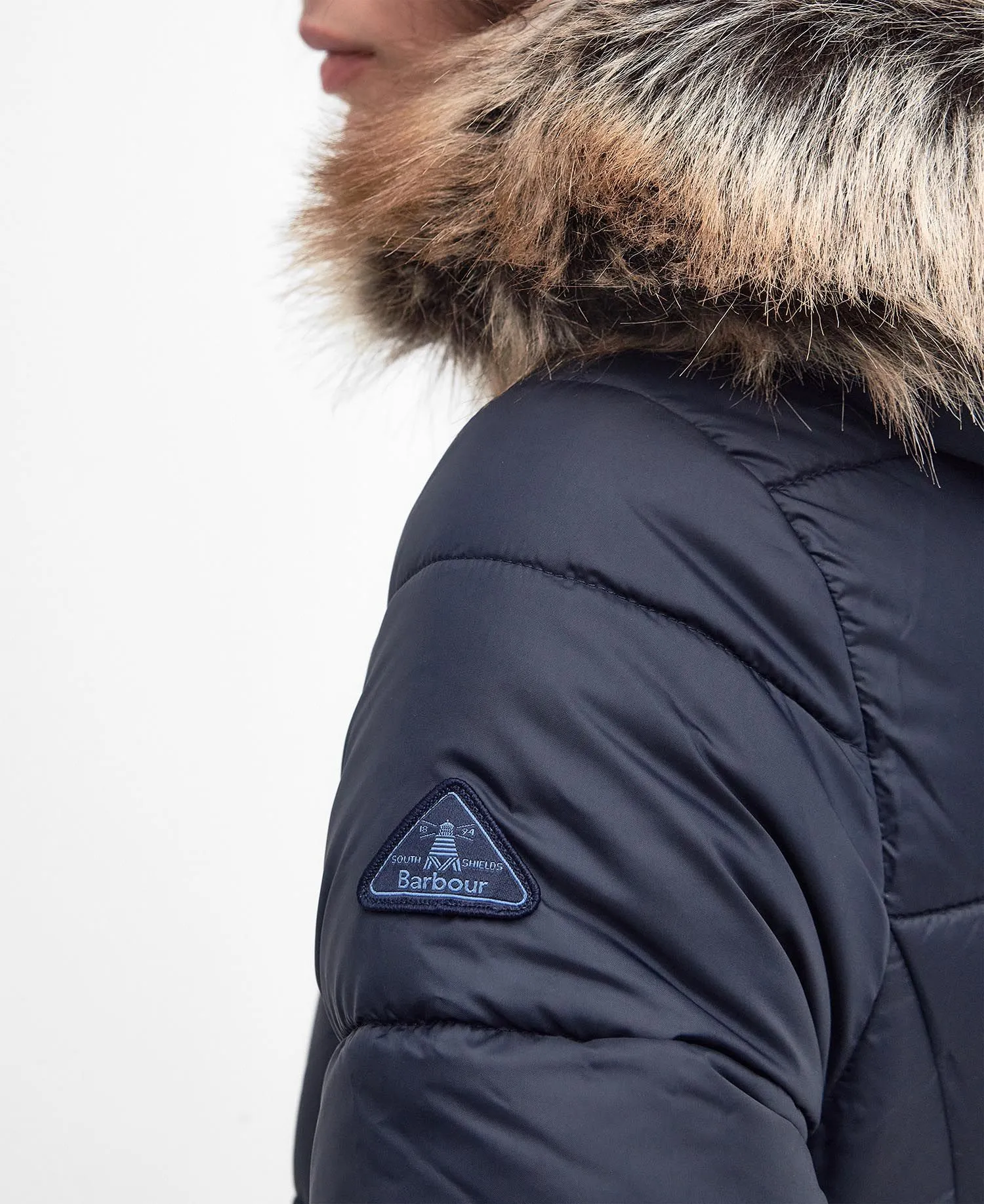 Rosoman Quilted Jacket - Dark Navy