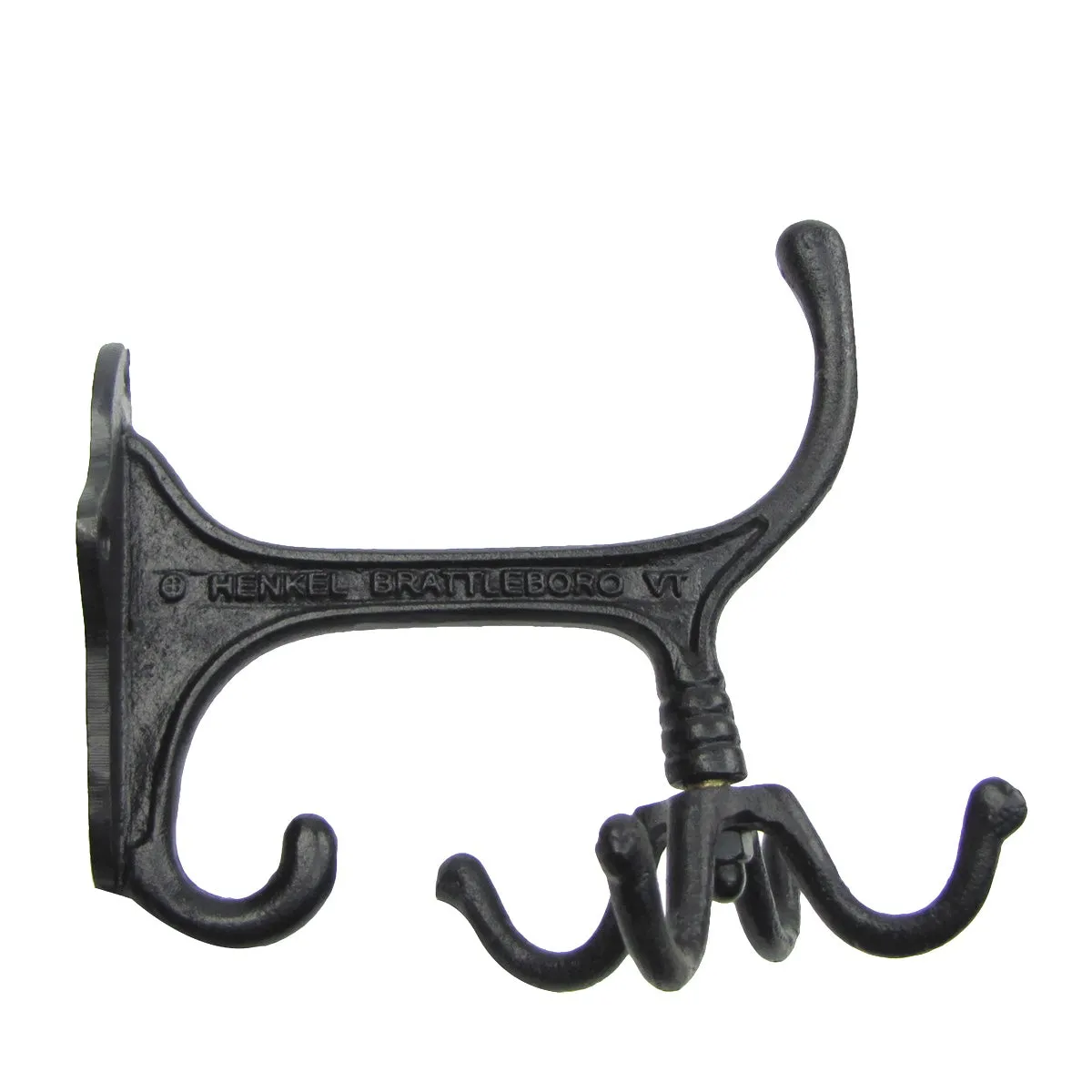 Rotating Vintage Style Wall Mount Coat Hook Hanger