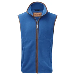 Schoffel Mens Oakham Fleece Gilet - Cobalt