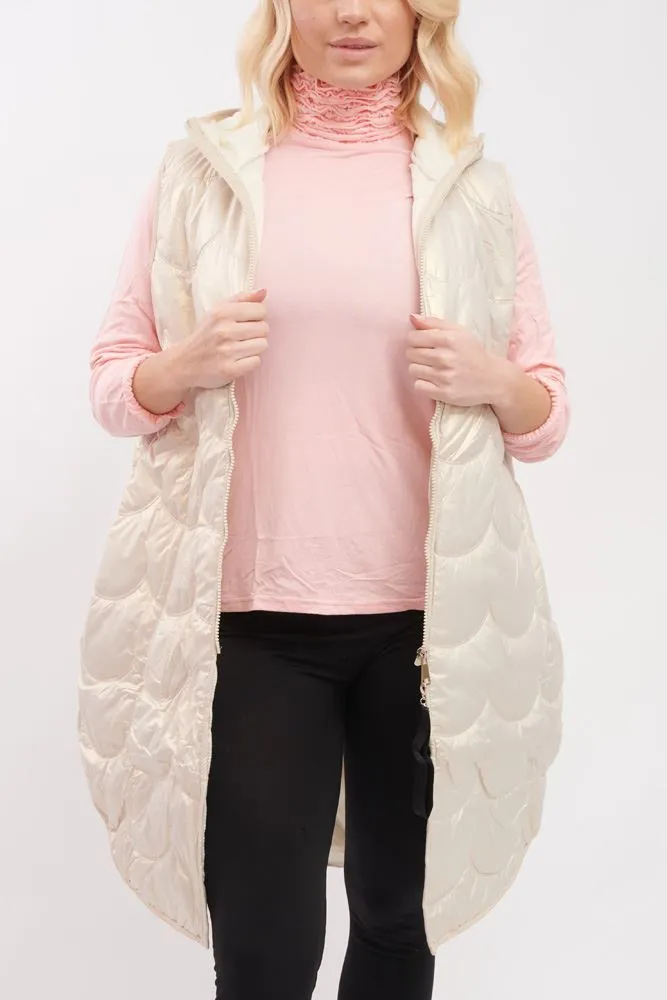 Shimmer Quilted Gilet