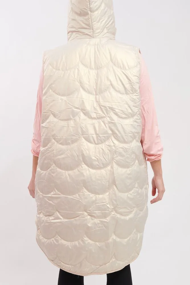 Shimmer Quilted Gilet