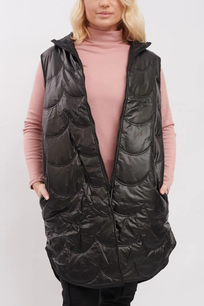 Shimmer Quilted Gilet