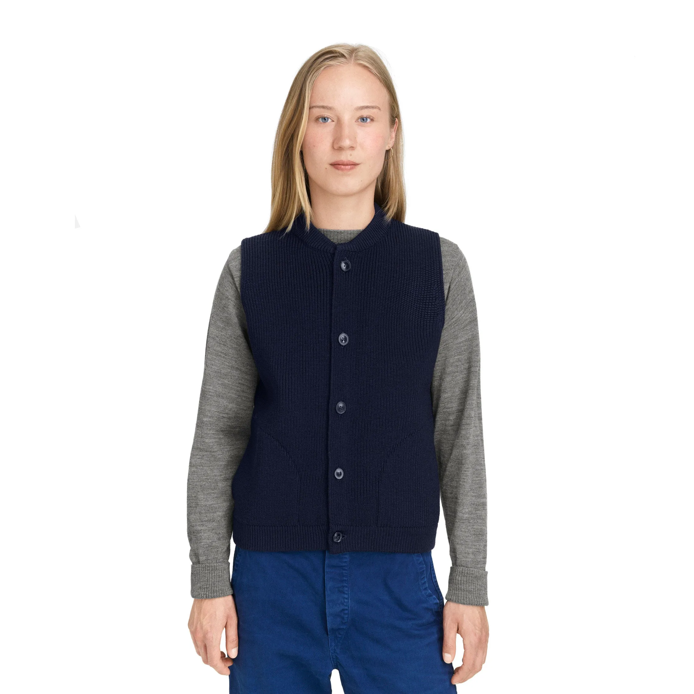 Skipper Vest Dark Indigo