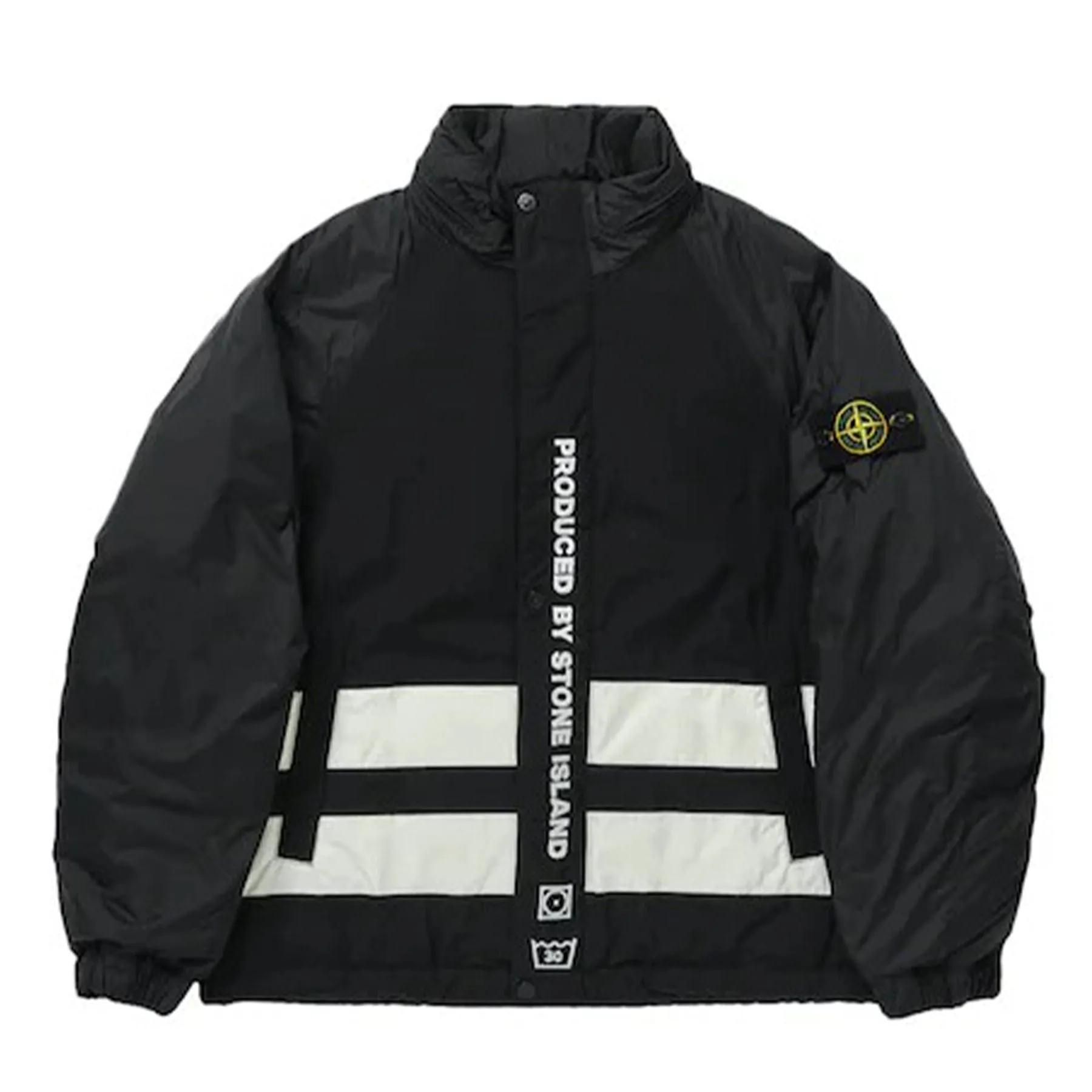 Supreme x Stone Island Reversible Down Puffer Jacket 'Black'