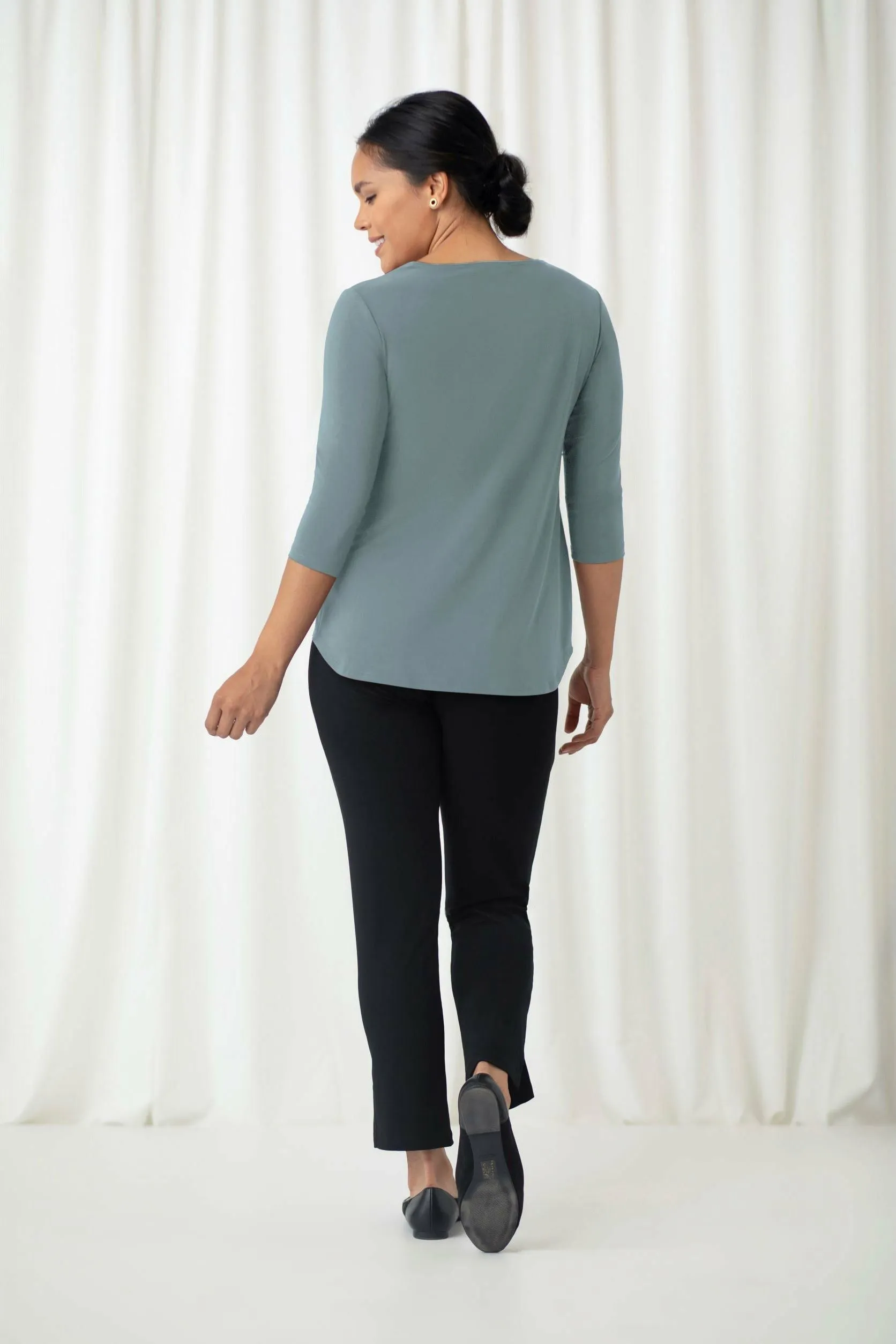 Sympli Go To Classic Relax 3/4 Sleeve T - Style 22110R-2