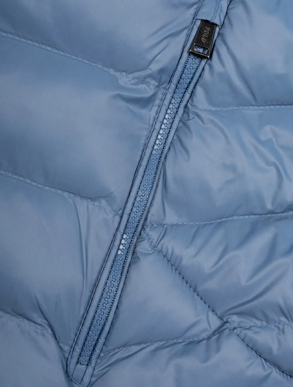 Terra Quilted Gilet Blue Note