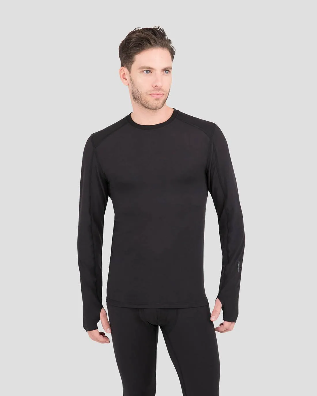 Terramar Men's Thermolator Long Sleeve Thermal Crew