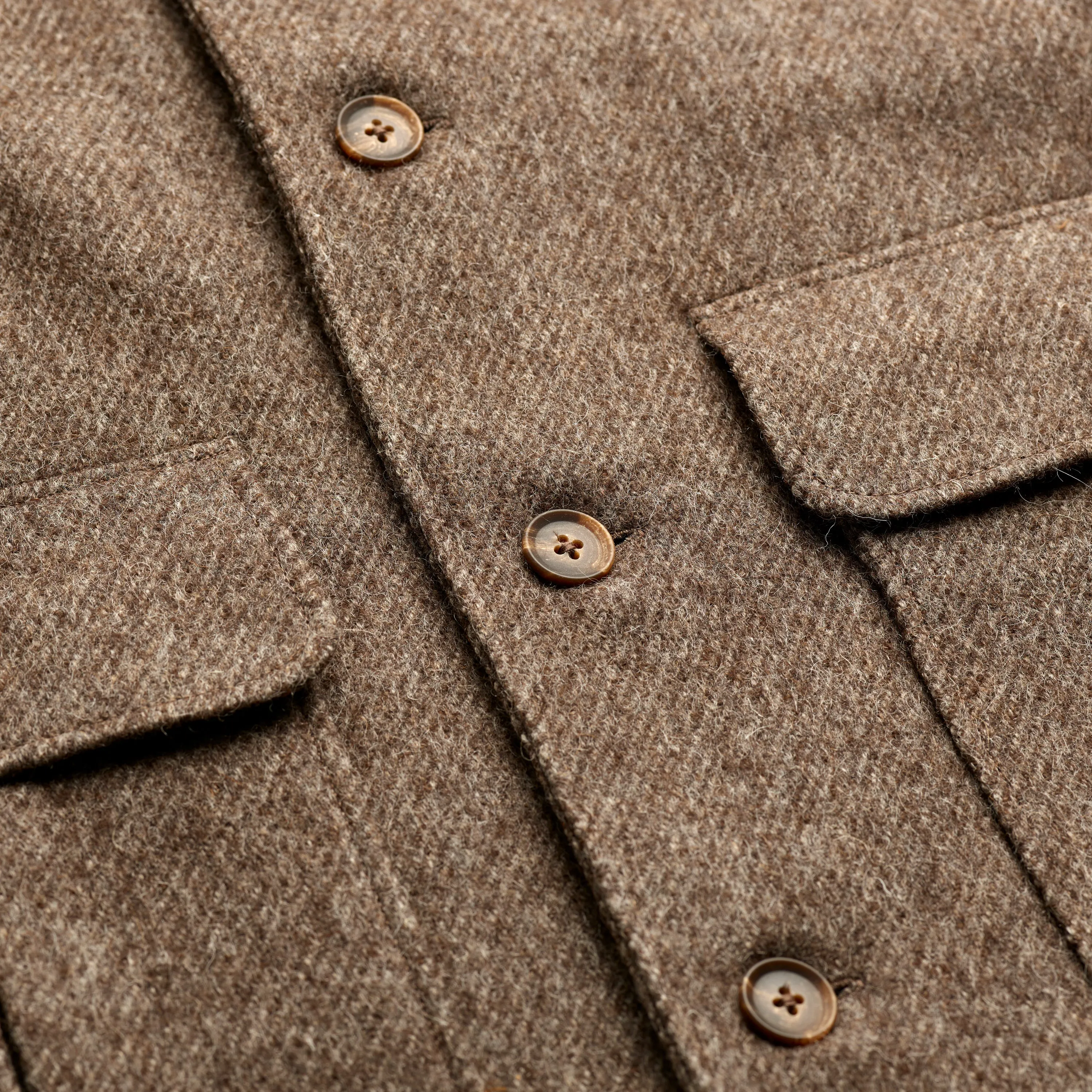 The Foxmoor Gilet in Exmoor Brown