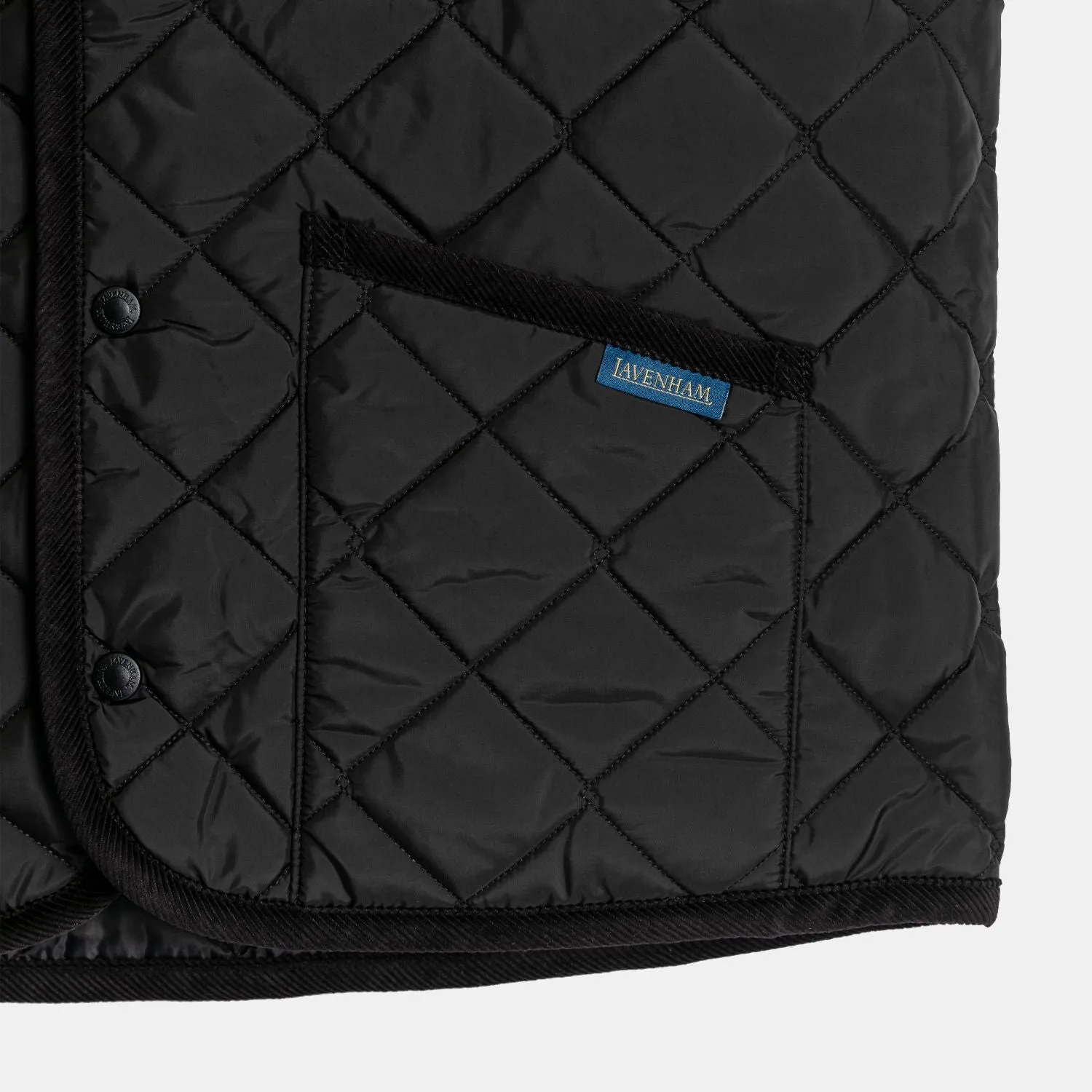 Thornham Quilted Gilet | Lamp Black