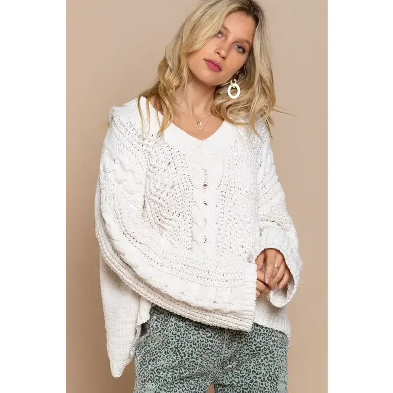 Twisted Knit Sweater