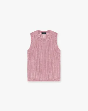 Washed Knit Vest - Sunrise