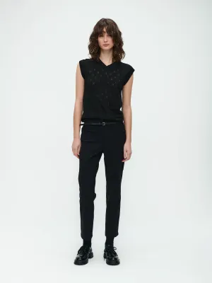 Wexford Holes Vest | Black