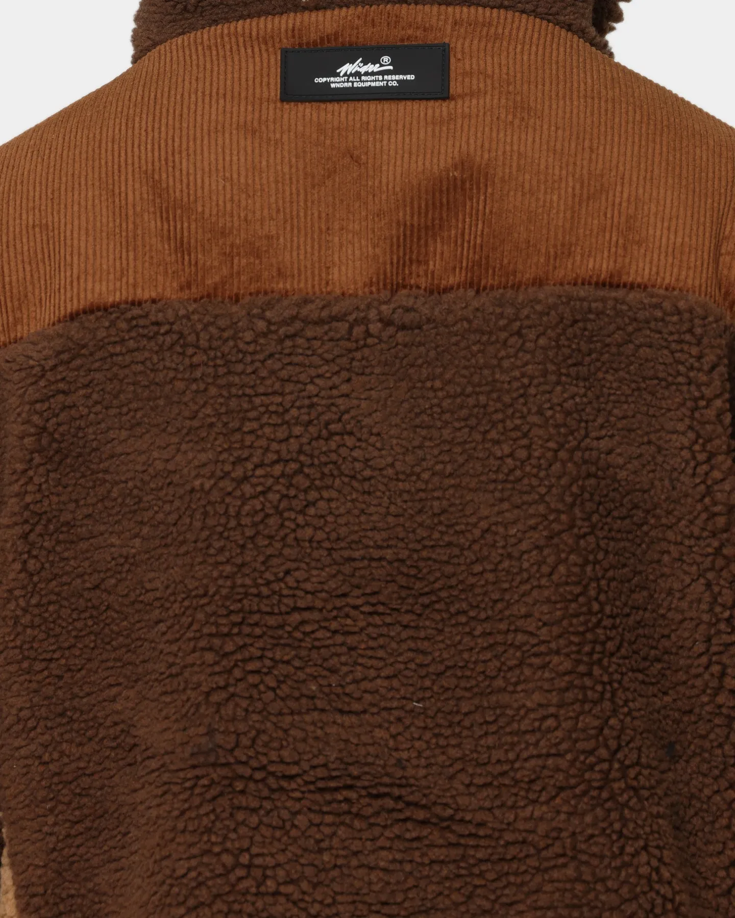 WNDRR Edwards Sherpa Jacket Brown/Tan