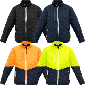 ZJ420 - Unisex Hexagonal Puffer Jacket